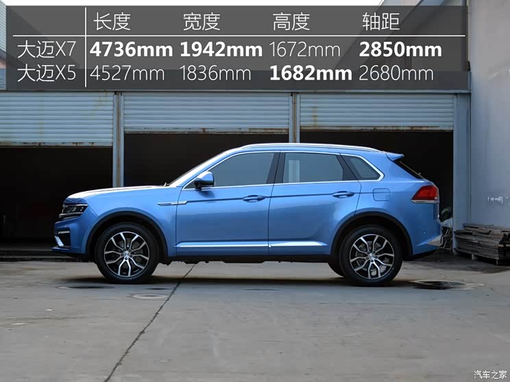 众泰汽车 大迈X7 2016款 基本型 众泰汽车 大迈X7 2016款 基本型