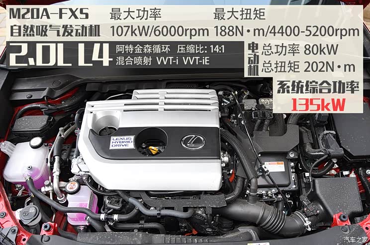 雷克萨斯 雷克萨斯UX 2019款 260h 探·享版 国VI