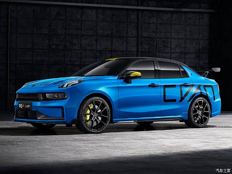 领克 领克03 2022款 03+ Cyan 定制版 2021成都车展:领克03+Cyan定制版亮相