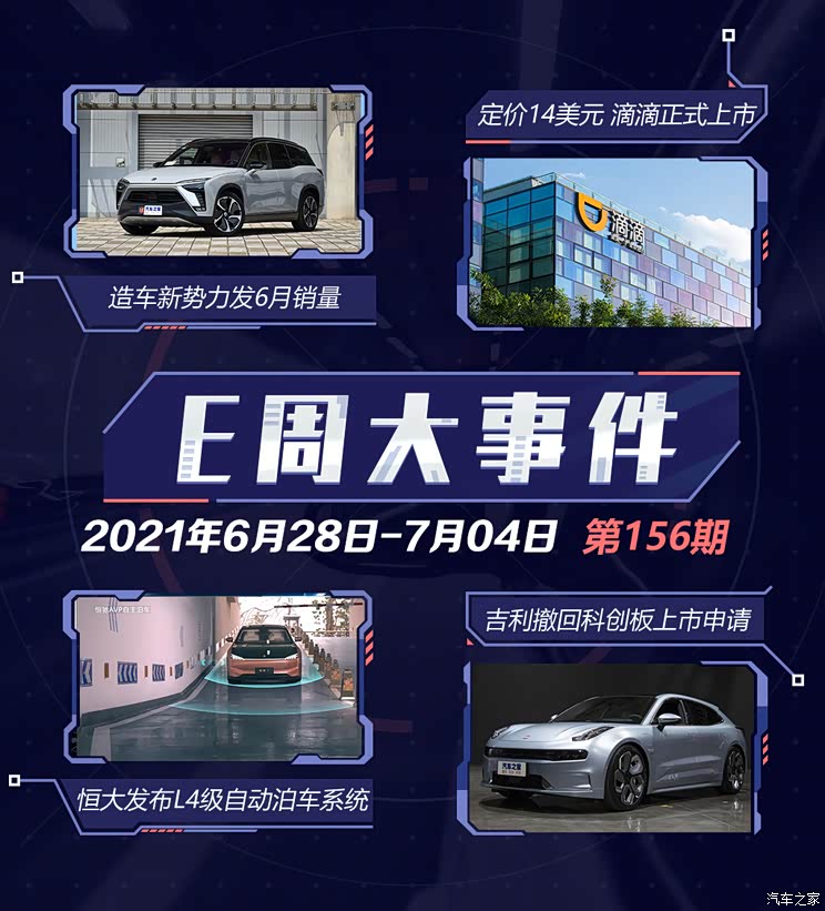 E周见|滴滴上市/吉利撤回科创板申请