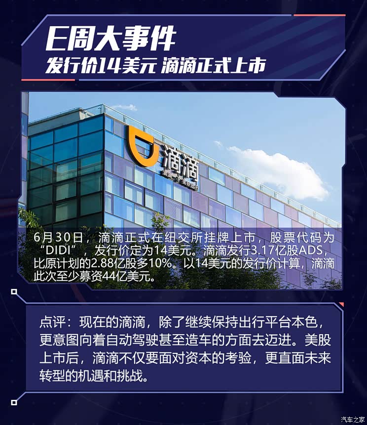 E周见|滴滴上市/吉利撤回科创板申请