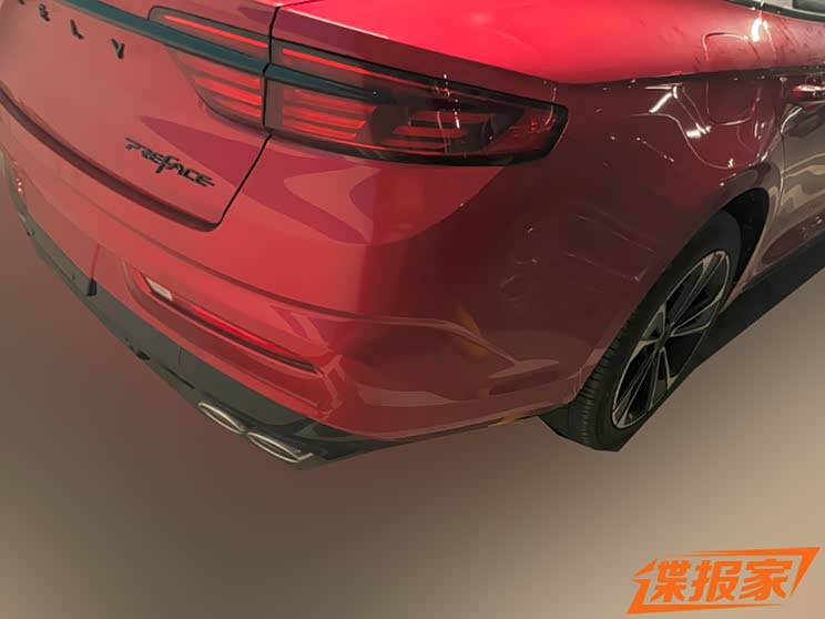 疑似特别版新车型 吉利星瑞谍照曝光