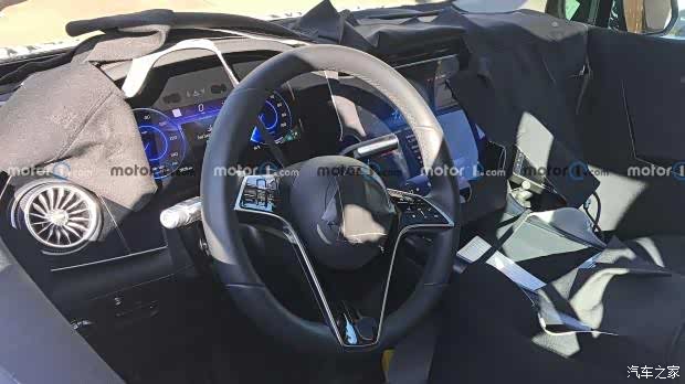 接近量产版 奔驰EQS SUV新谍照曝光