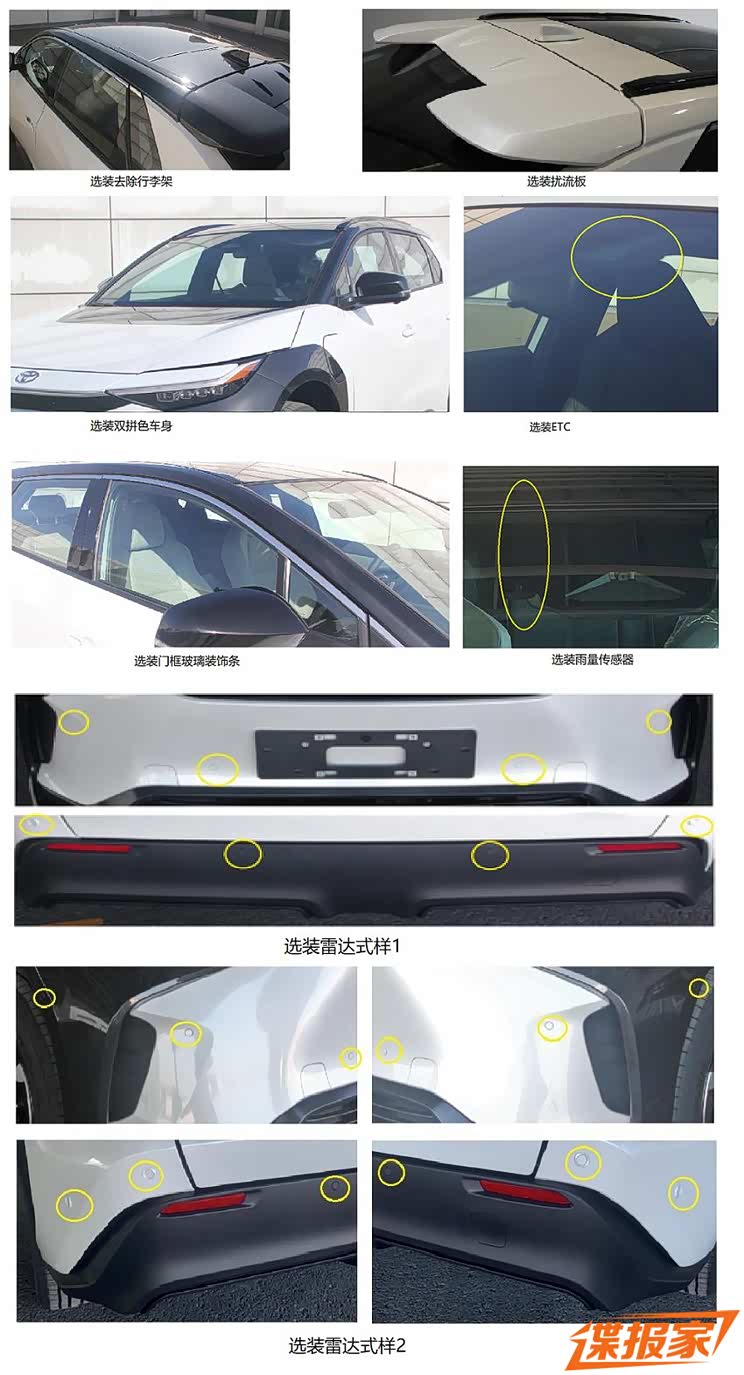 有望北京车展首发 一汽丰田bZ4X申报图