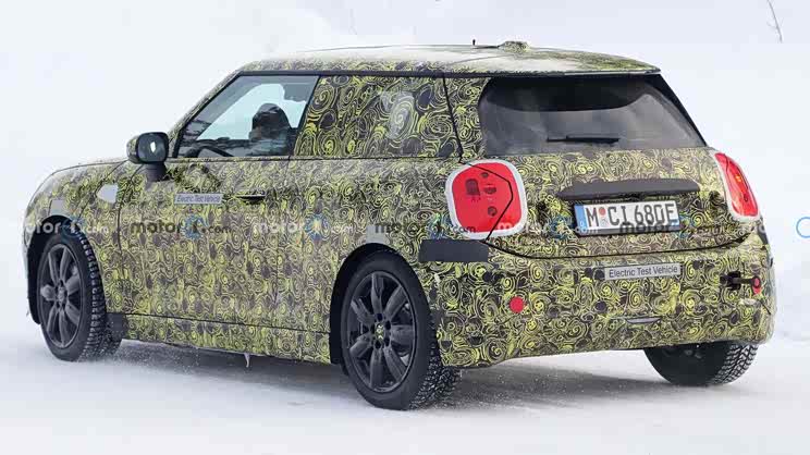 设计依旧经典 全新MINI纯电动版谍照