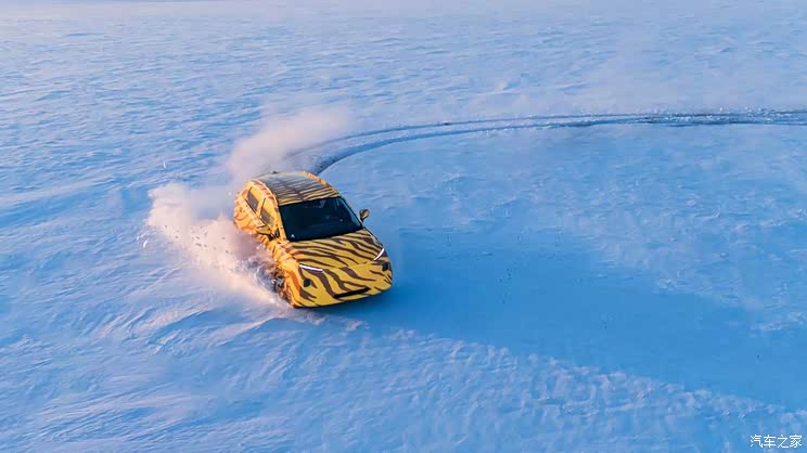 虎头虎脑 几何全新纯电动SUV谍照曝光