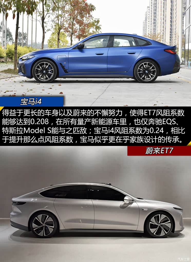 舒适OR运动 蔚来ET7与宝马i4竞争力分析