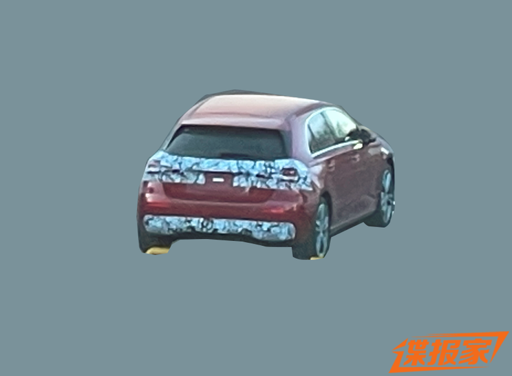 细节微调 曝新款奔驰A级两厢版国内谍照