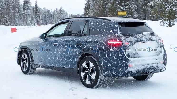 外观变化不小 新一代奔驰GLC谍照曝光