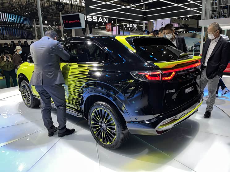 2021武汉车展:东风本田e:NS1首发亮相