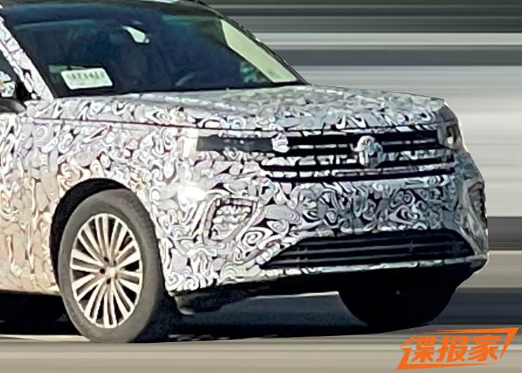 尺寸接近途昂X 一汽-大众新SUV谍照曝光