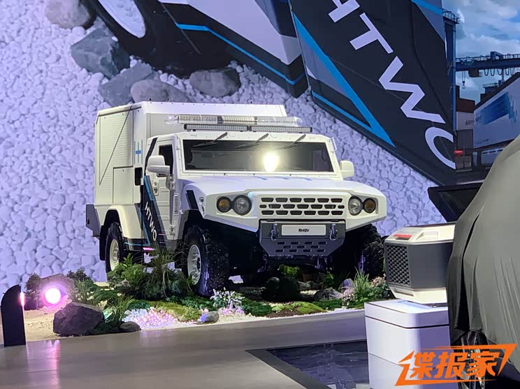 2021进博会探馆:起亚应急救援车实车