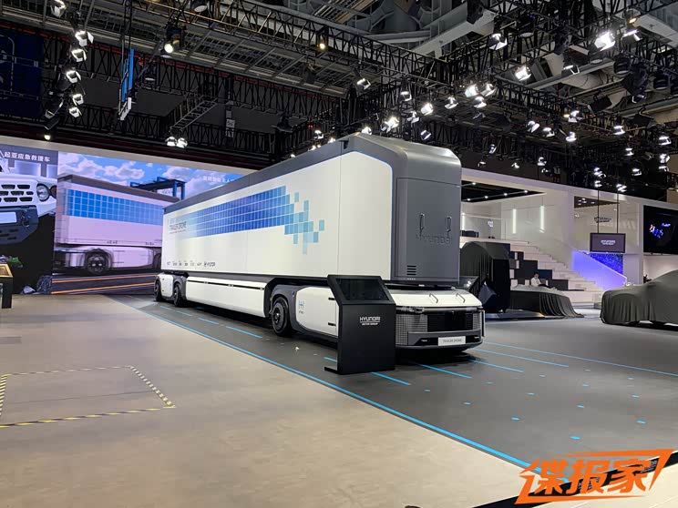 2021进博会探馆:Trailer Drone概念卡车