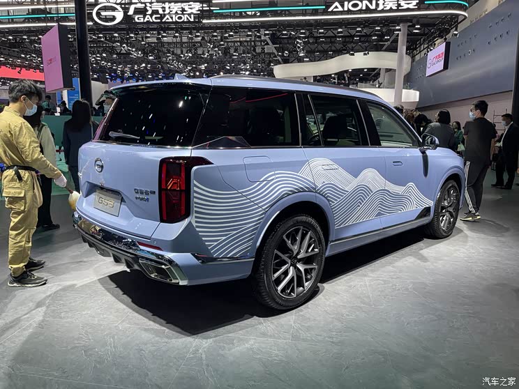 2021广州车展:传祺GS8混动版内饰亮相