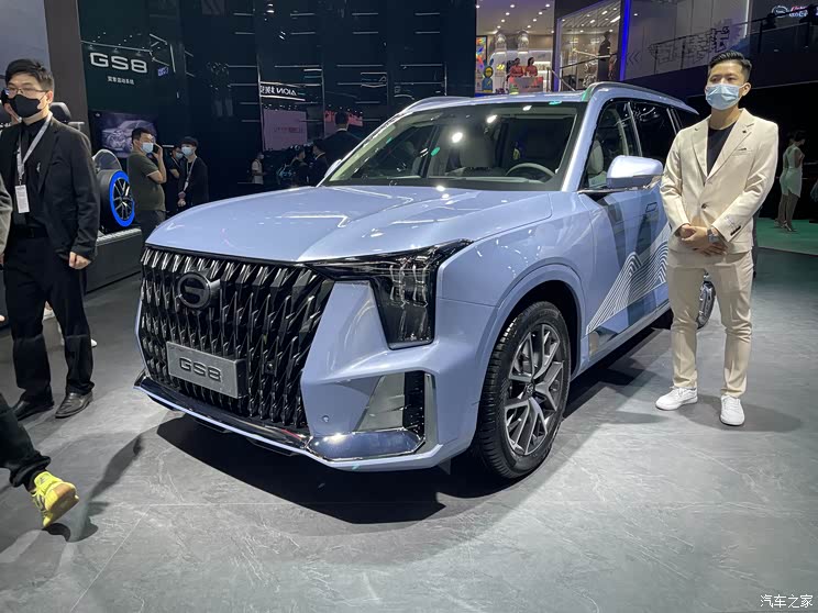 2021广州车展:传祺GS8混动版内饰亮相