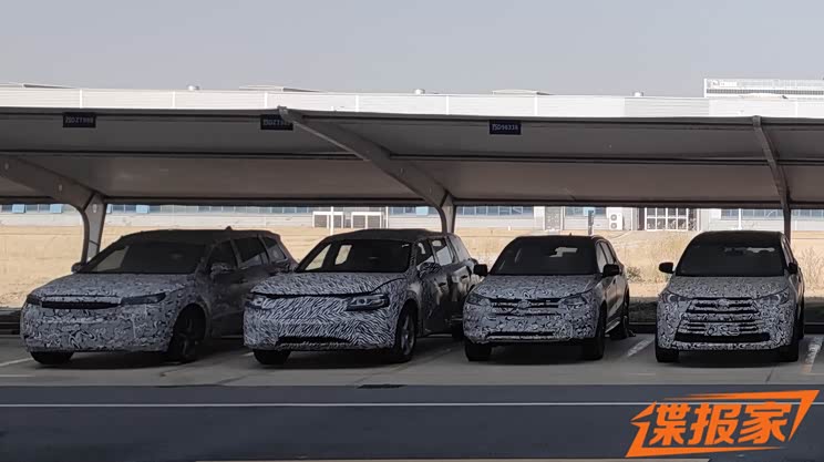 定位中大型SUV 江苏牛创首款车型谍照
