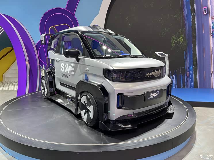 2021广州车展:奇瑞QQ冰淇淋无界X亮相