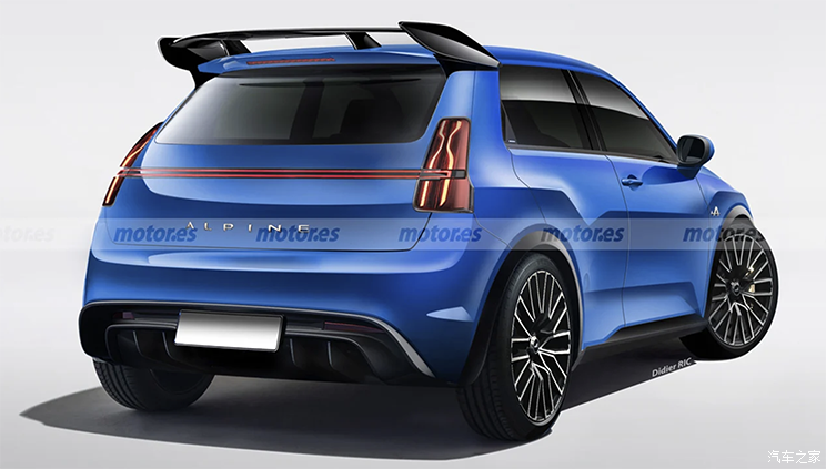 采用更运动范设计 Alpine A5假想图曝光