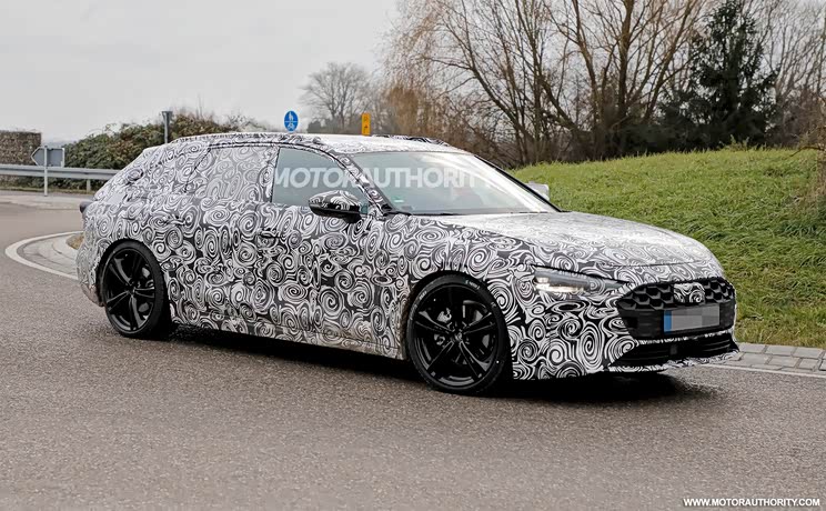 新一代A4提前看 全新奥迪A4 Avant谍照