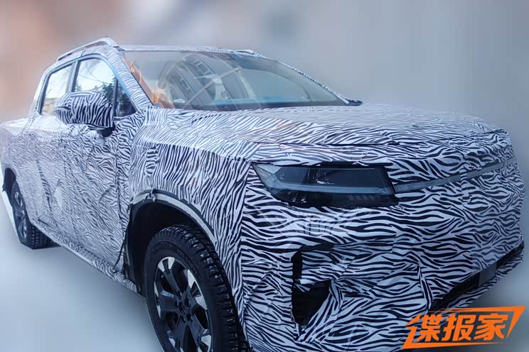 或豪越衍生皮卡 吉利旗下远程皮卡谍照