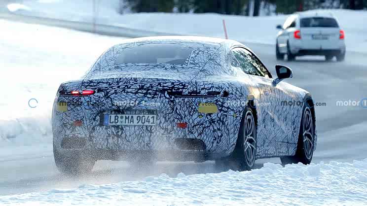 与全新SL同平台 全新AMG GT谍照曝光