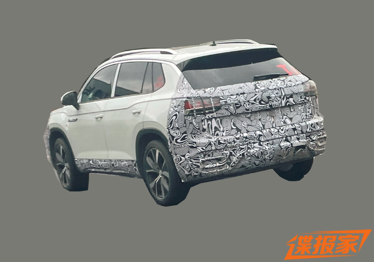 细节变化明显 新款探岳R-Line谍照曝光