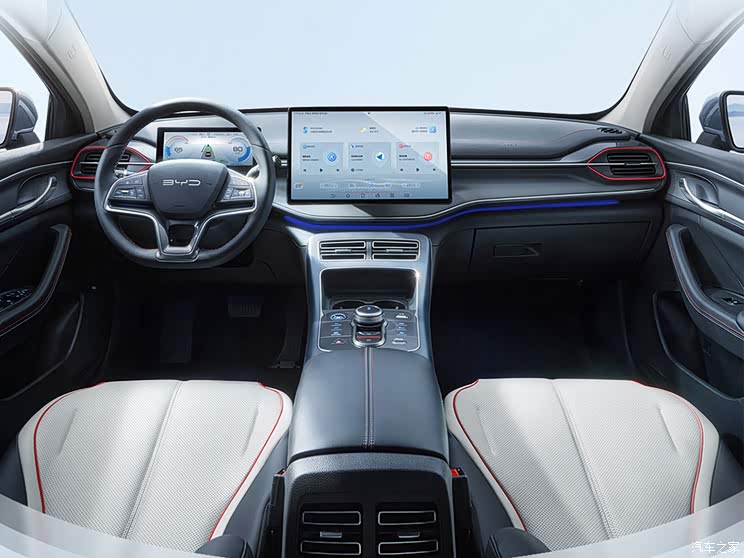 推4种颜色 比亚迪驱逐舰05内饰官图发布