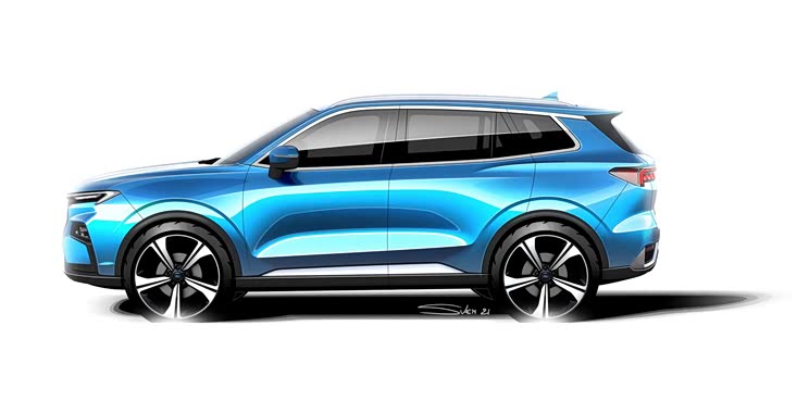 将于1月10日预售 福特领睿设计草图曝光