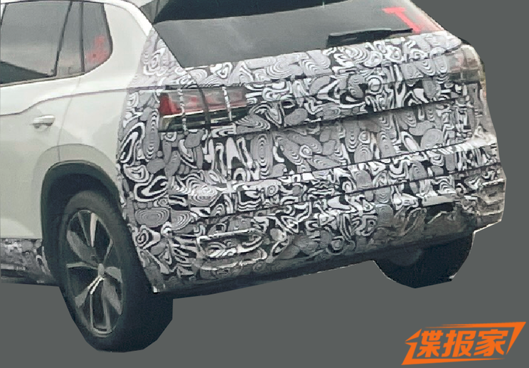 细节变化明显 新款探岳R-Line谍照曝光