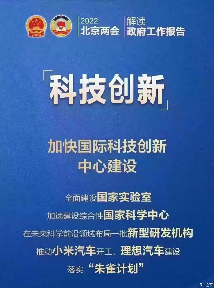 北京将推动小米汽车开工、理想汽车建设