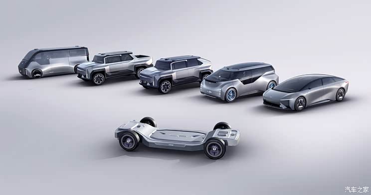 模块化解决方案 悠跑概念底盘/舱体首发