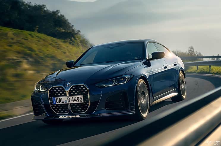 动力超M4 ALPINA B4 Gran Coupe官图