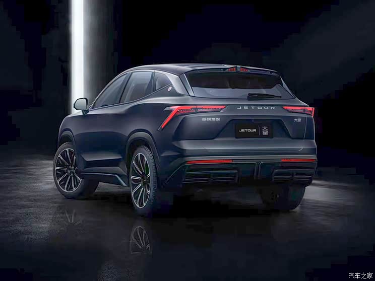 浓郁机甲范儿 捷途大圣尾部官图发布