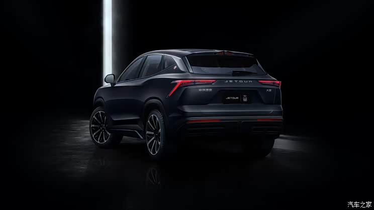 浓郁机甲范儿 捷途大圣尾部官图发布