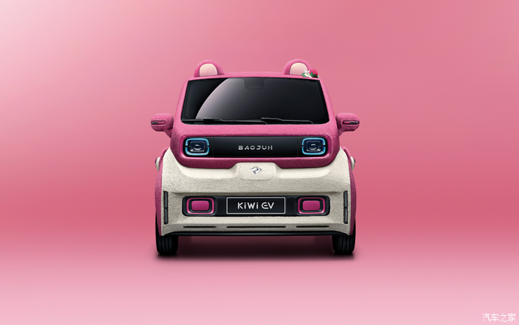 甜甜粉红系 宝骏KiWi EV草莓熊版官图
