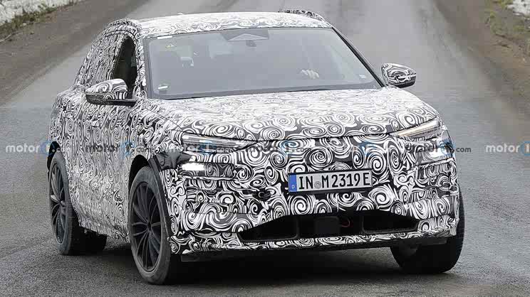 未来将国产 曝奥迪Q6 e-tron无伪装前脸