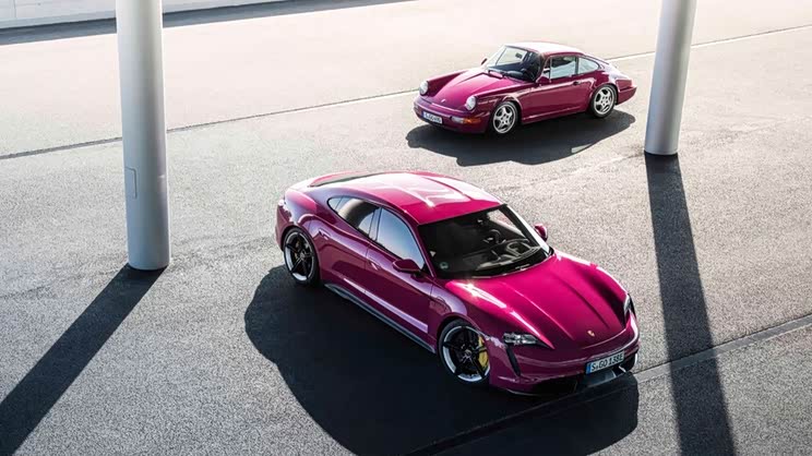 配自动泊车 曝2022款保时捷Taycan消息