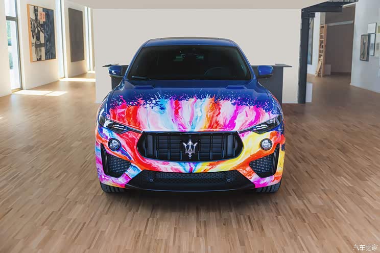 艺术家联名 玛莎拉蒂发布Levante定制版