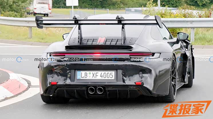 有主动空力套件? 保时捷911 GT3 RS谍照