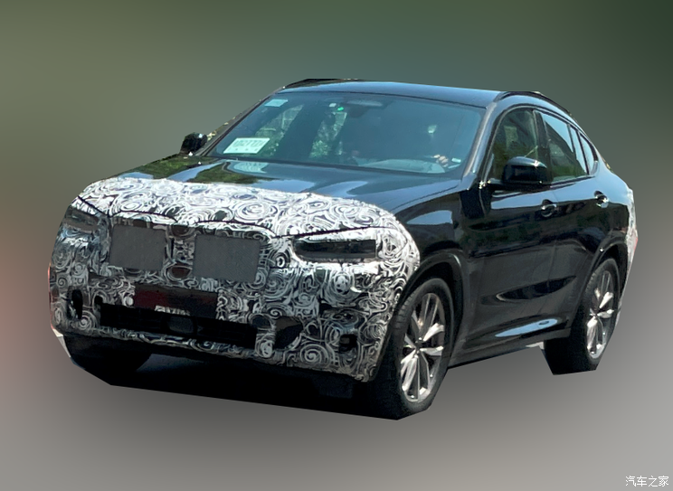最新家族化设计上身 新款宝马X4谍照