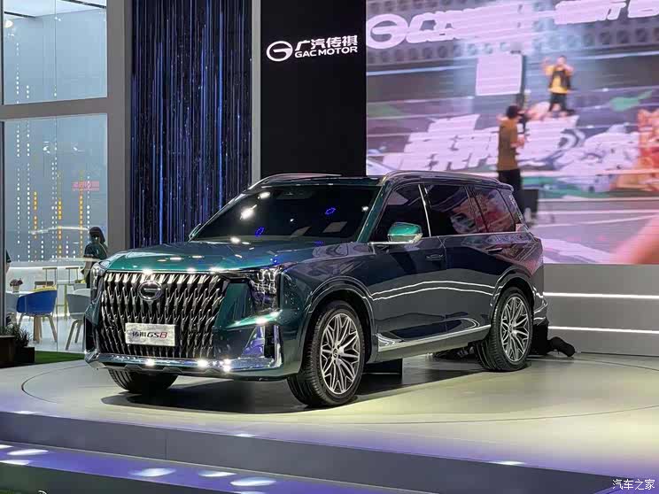 2021成都车展:传祺全新GS8内饰发布