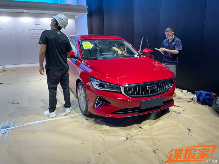 2021成都车展探馆:全新帝豪现身车展