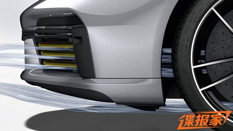 有主动空力套件? 保时捷911 GT3 RS谍照