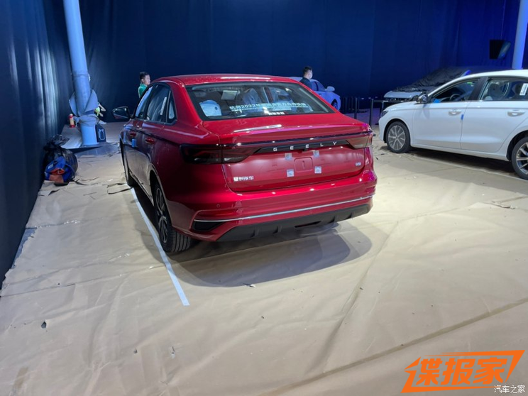 2021成都车展探馆:全新帝豪现身车展