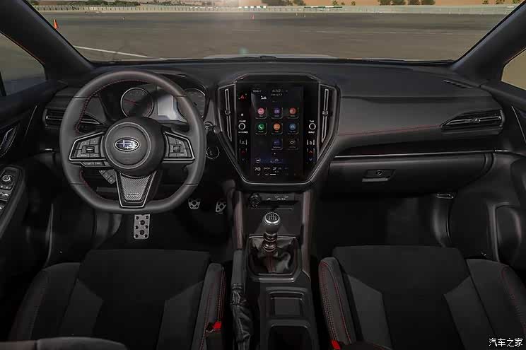 搭2.4T发动机 全新斯巴鲁WRX官图发布