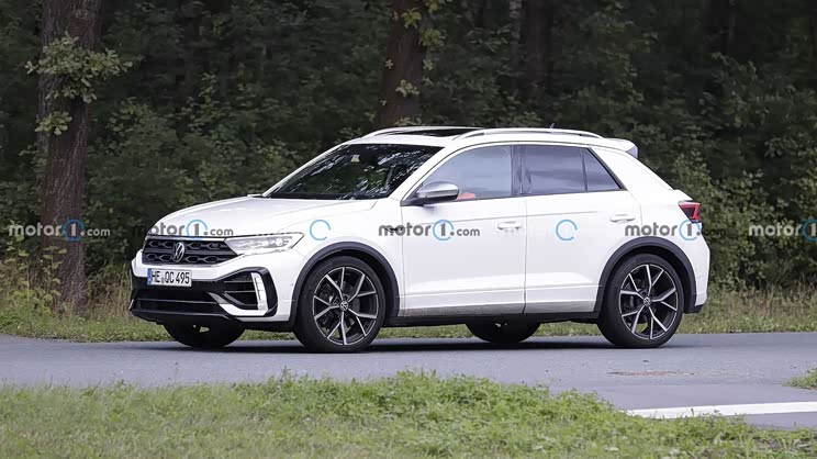 预计2022年发布 曝新款大众T-ROC R谍照