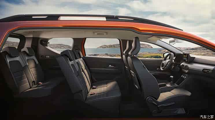 提供5座与7座版 达契亚Jogger官图发布