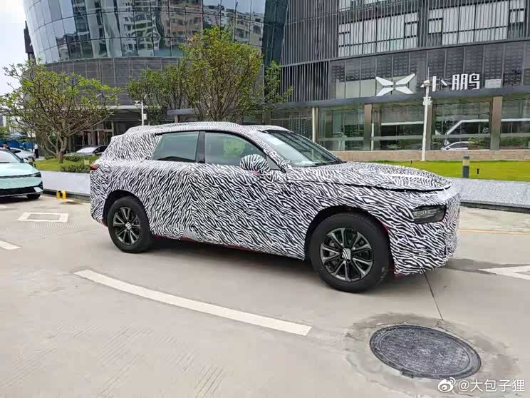 贯穿式中控屏 小鹏中大型SUV内饰曝光