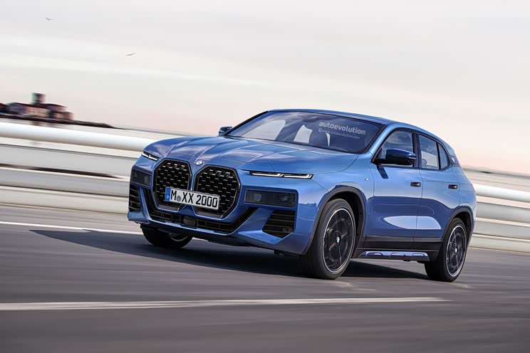 外观设计过于激进 全新宝马X2假想图