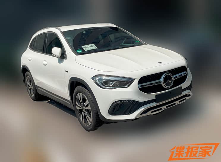或命名260e 国产奔驰GLA插混版谍照